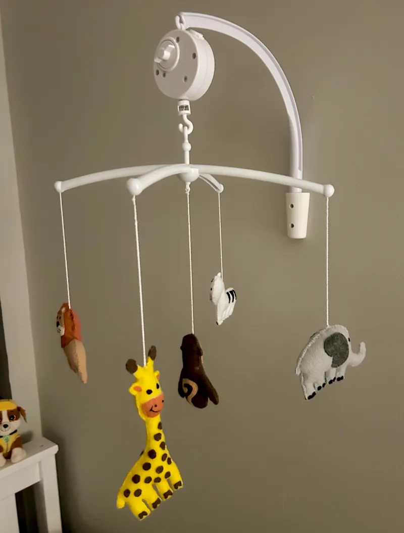 Crib Mobile Wall Mount