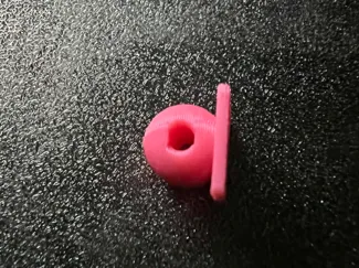 Flat bead