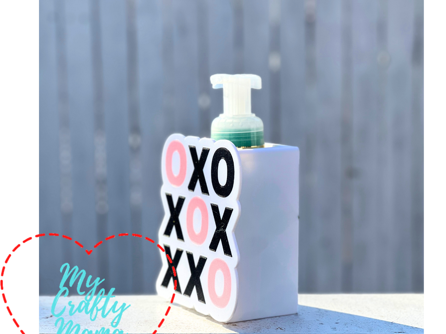 XOXO Valentines Day Clip On Bath & Body Works soap