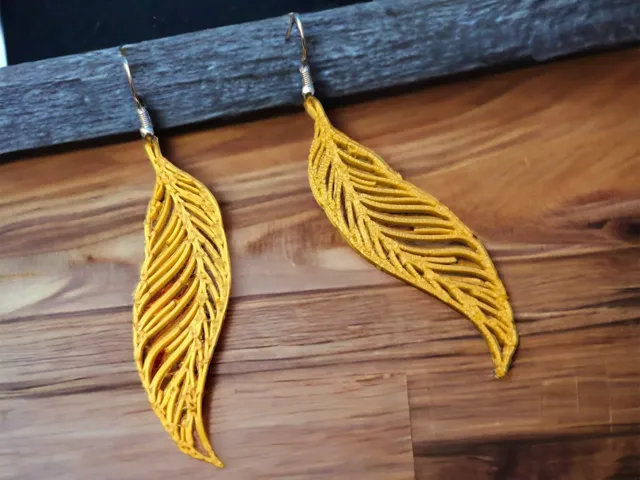 Earrings Tree Leaf