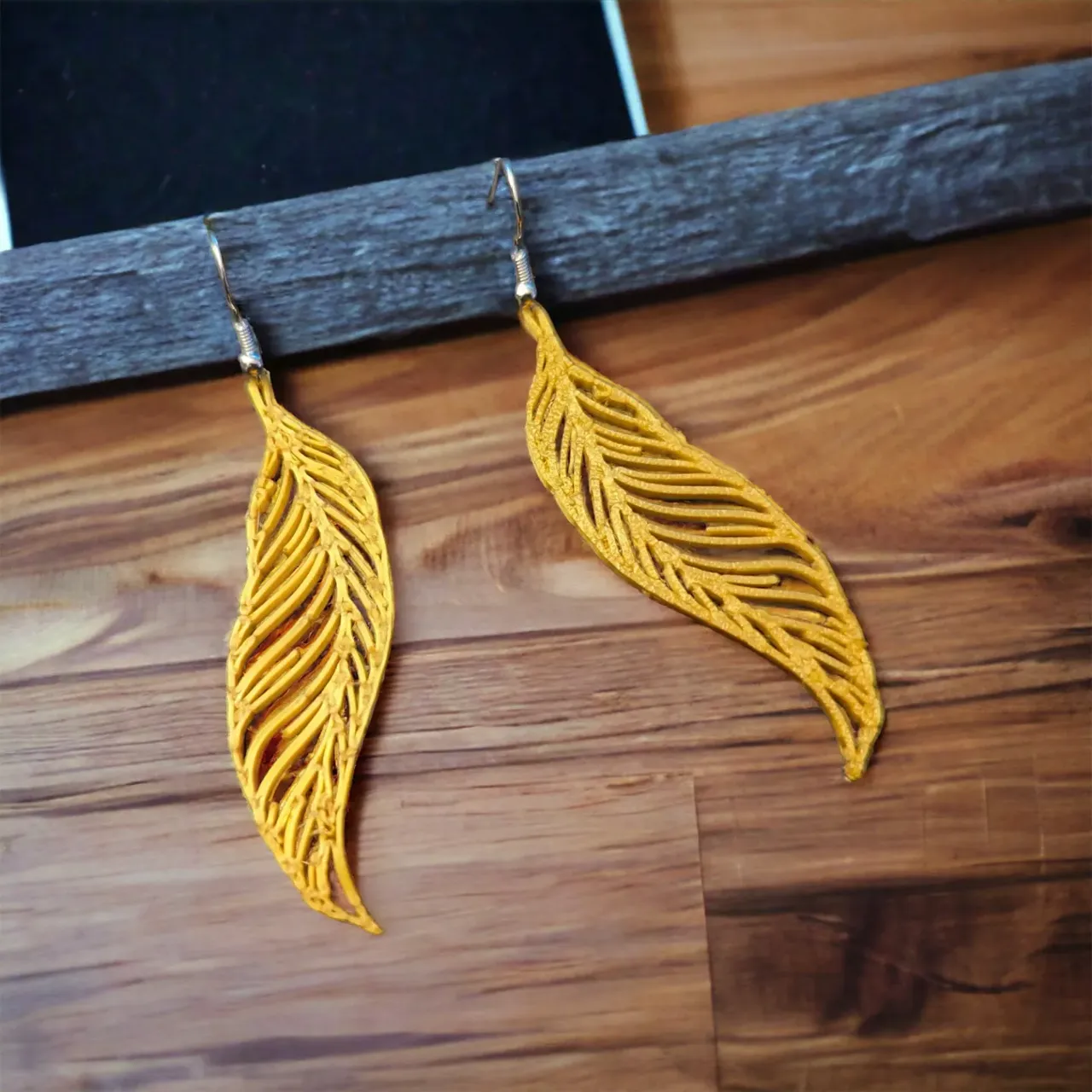 Earrings Tree Leaf view 3