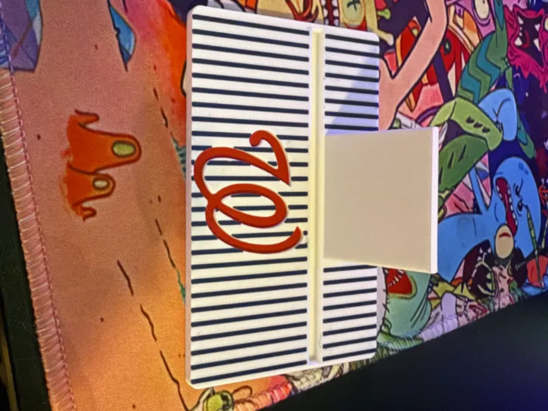 Washington Nationals card stand 