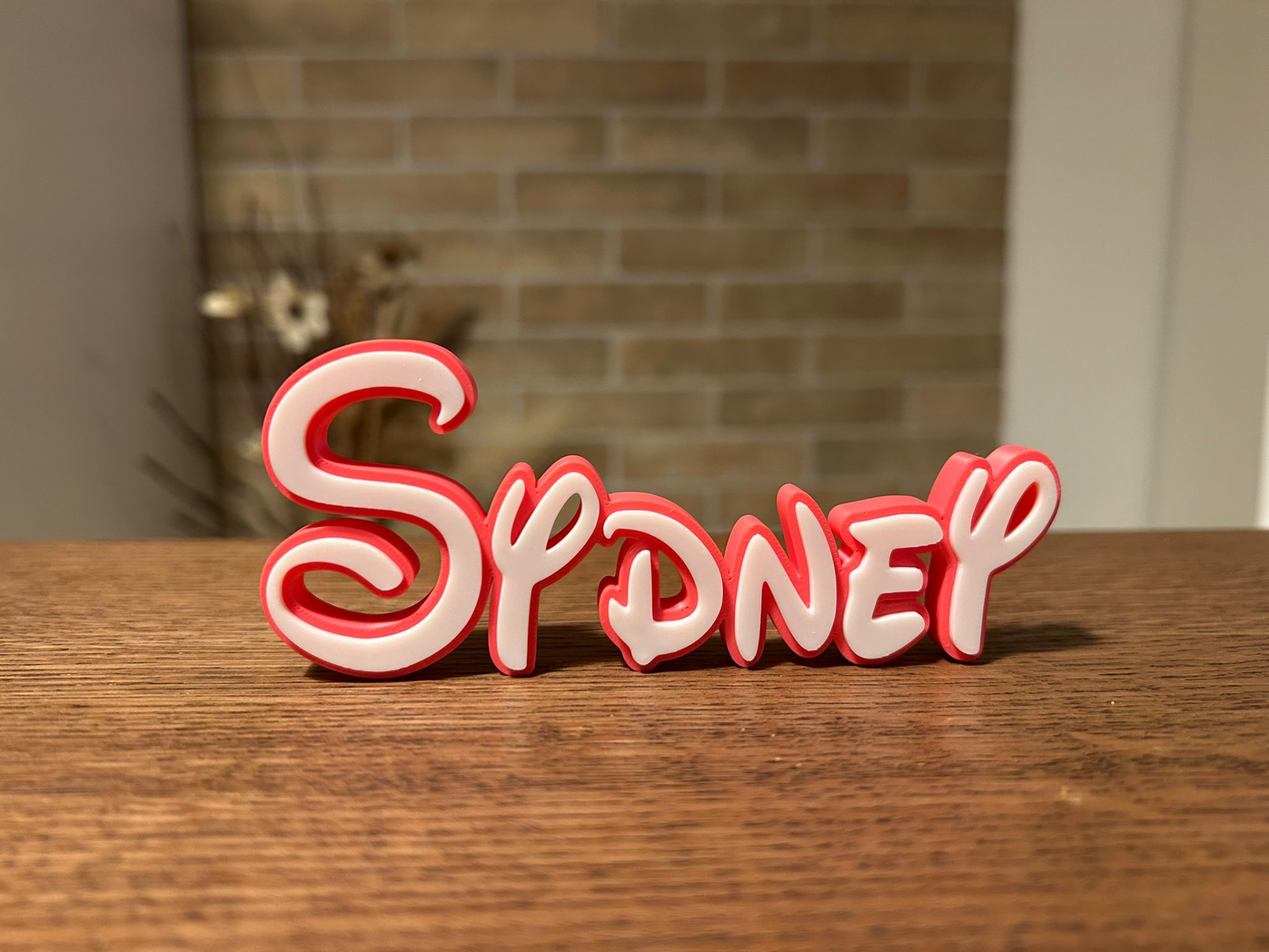 Sydney Name Disney Sign