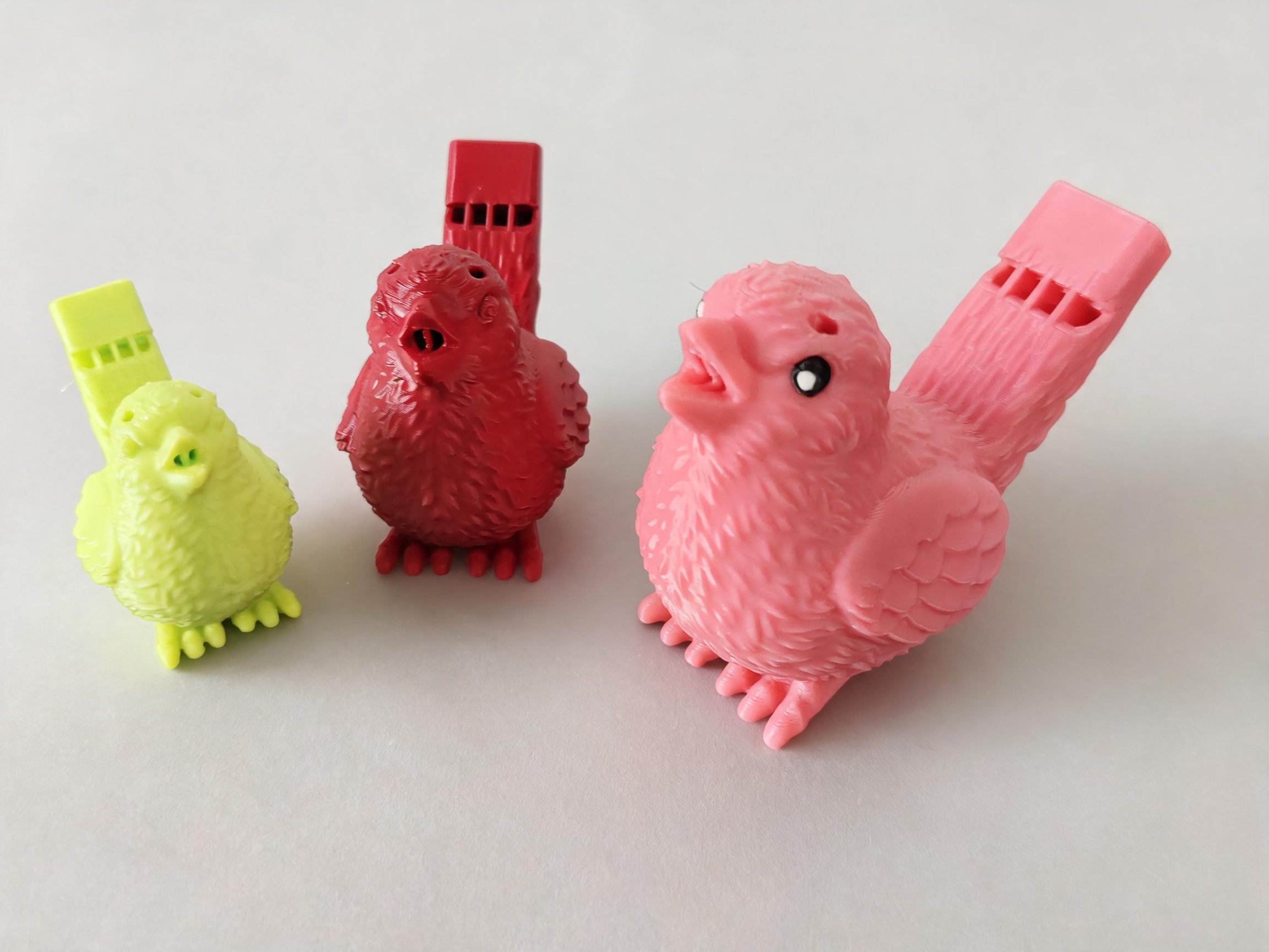 Four-bang Bird Whistle – fill, blow, Four calls - 1