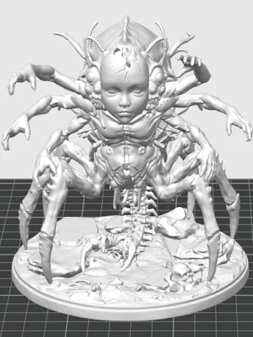 Escenografía en miniatura: The Monster of Tears — vista de referencia 2