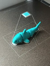 Articulated shark v2 with quick release tabs