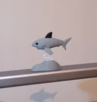 Split Shark -Split Fin - Small Spring - 2 Eyes