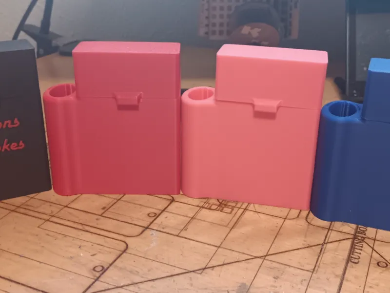Cigarette Case With Lighter Holder