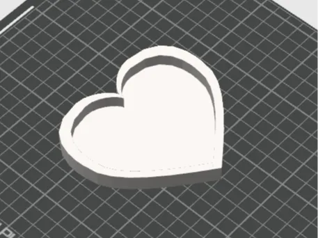 Jewelry tray heart