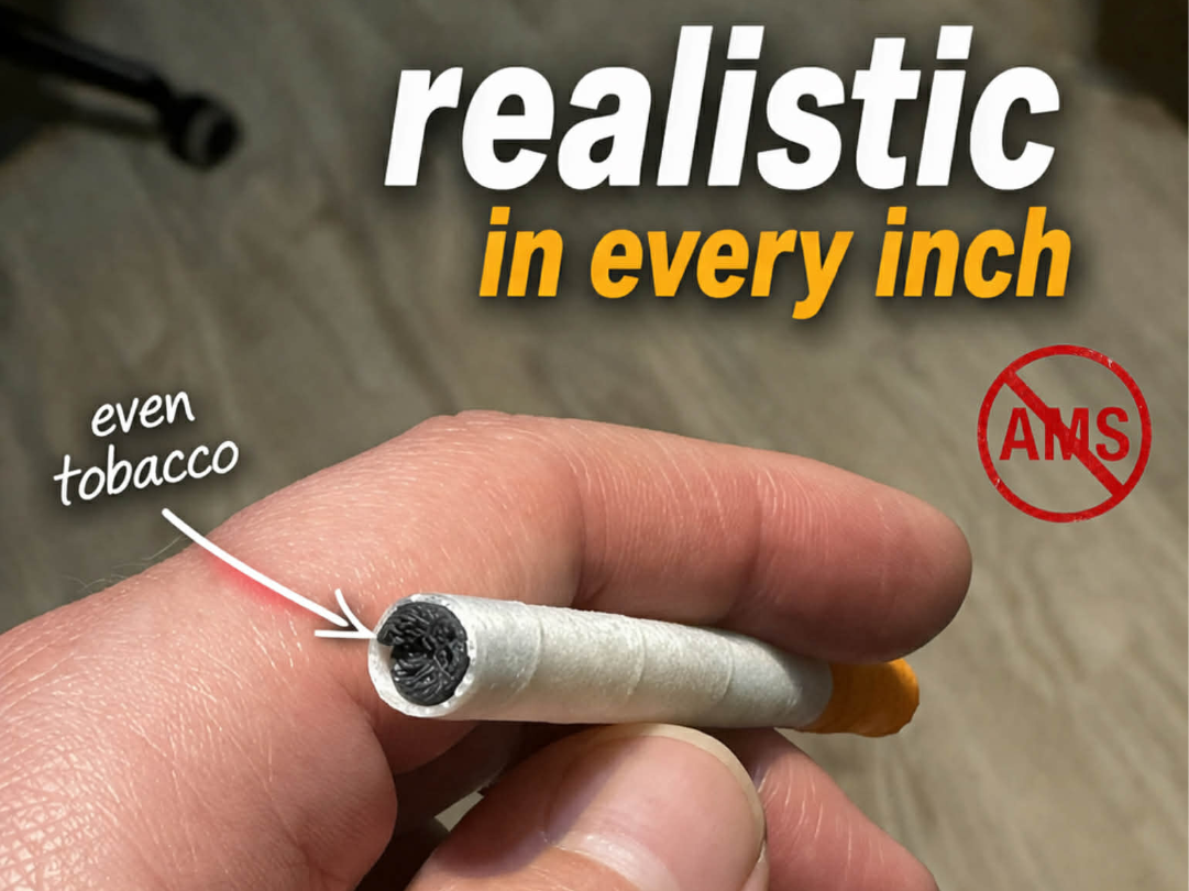 Realistic king size cigarette # ! NO AMS ! #