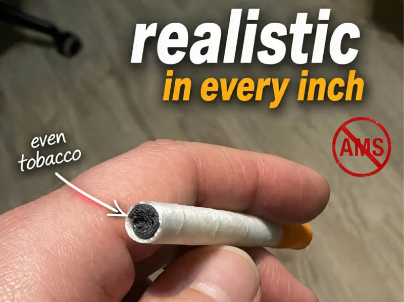 Realistic king size cigarette # ! NO AMS ! #