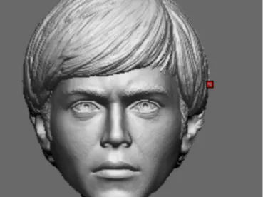 Pavel Chekov caricature statue 