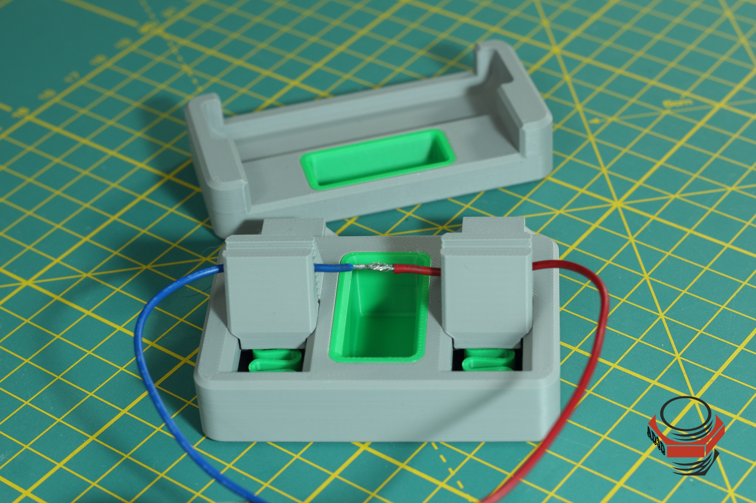 Miniatura 1 do modelo 3D Wire Soldering Jig
