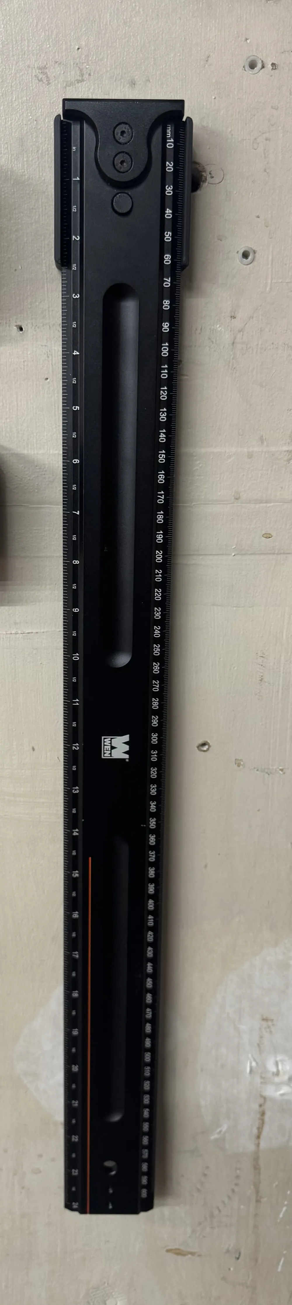 Wall Mountable Ruler WEN Ruler Wall Mount by CoWreckt MakerWorld: Download Free 3D Models