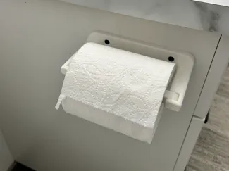 Quick-Change Toilet Paper Holder No Spindle