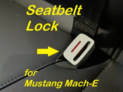 Seatbelt Lock for Mustang Mach-E