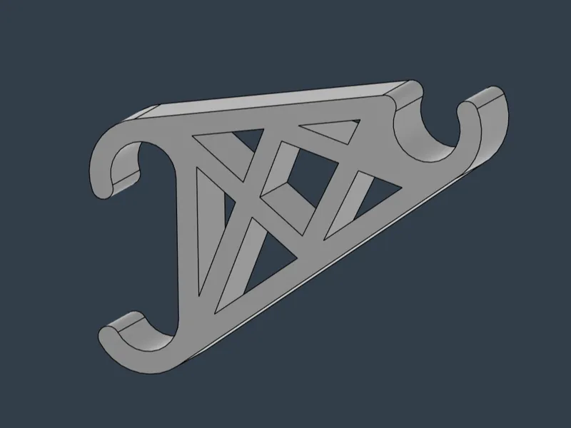 clip-on rod bracket for wire shelves