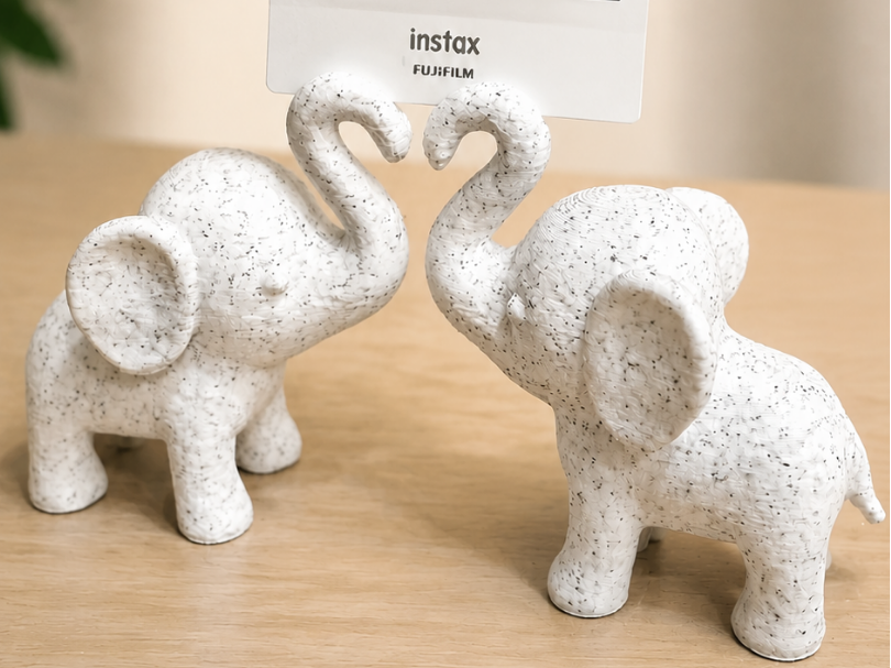 Cute Elephant Polaroid Holder
