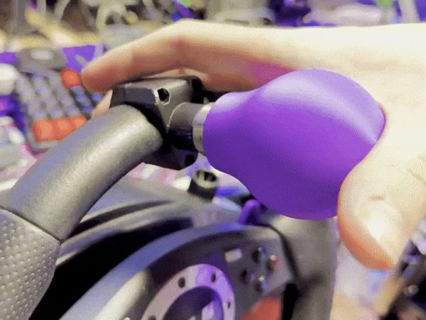Logitech Driving Force pro knob