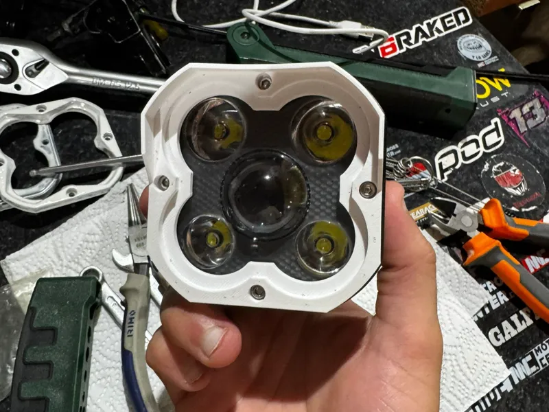 LED SPOTLIGHT COVER 80X80 MM