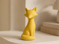 狐狸桌面摆件
