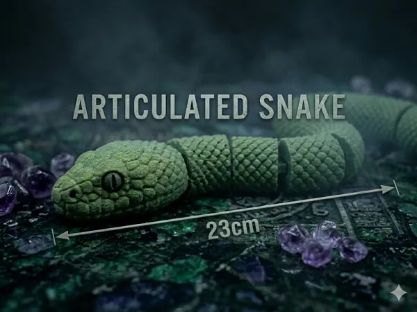 Serpent articulé anti-stress