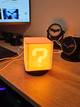 Лампа Super Mario Question Block