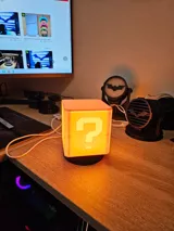 Лампа Super Mario Question Block