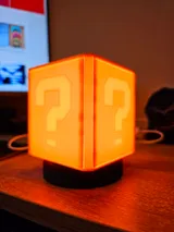 Лампа Super Mario Question Block