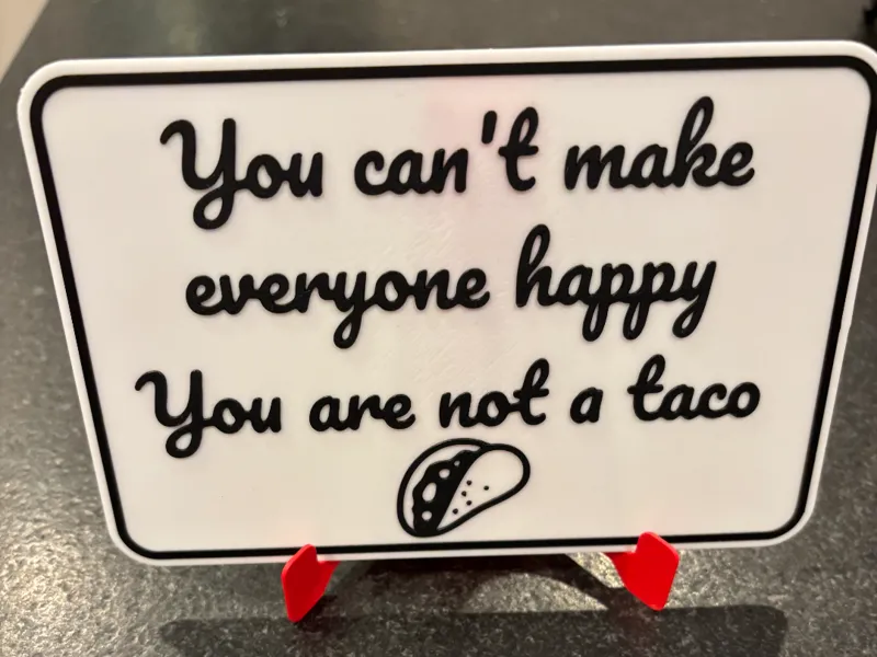 Taco Sign