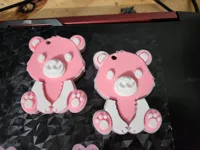 Ourson porte-clés / magnet — photo 3
