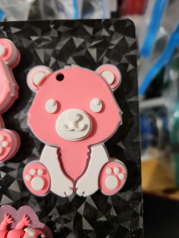 Ourson porte-clés / magnet