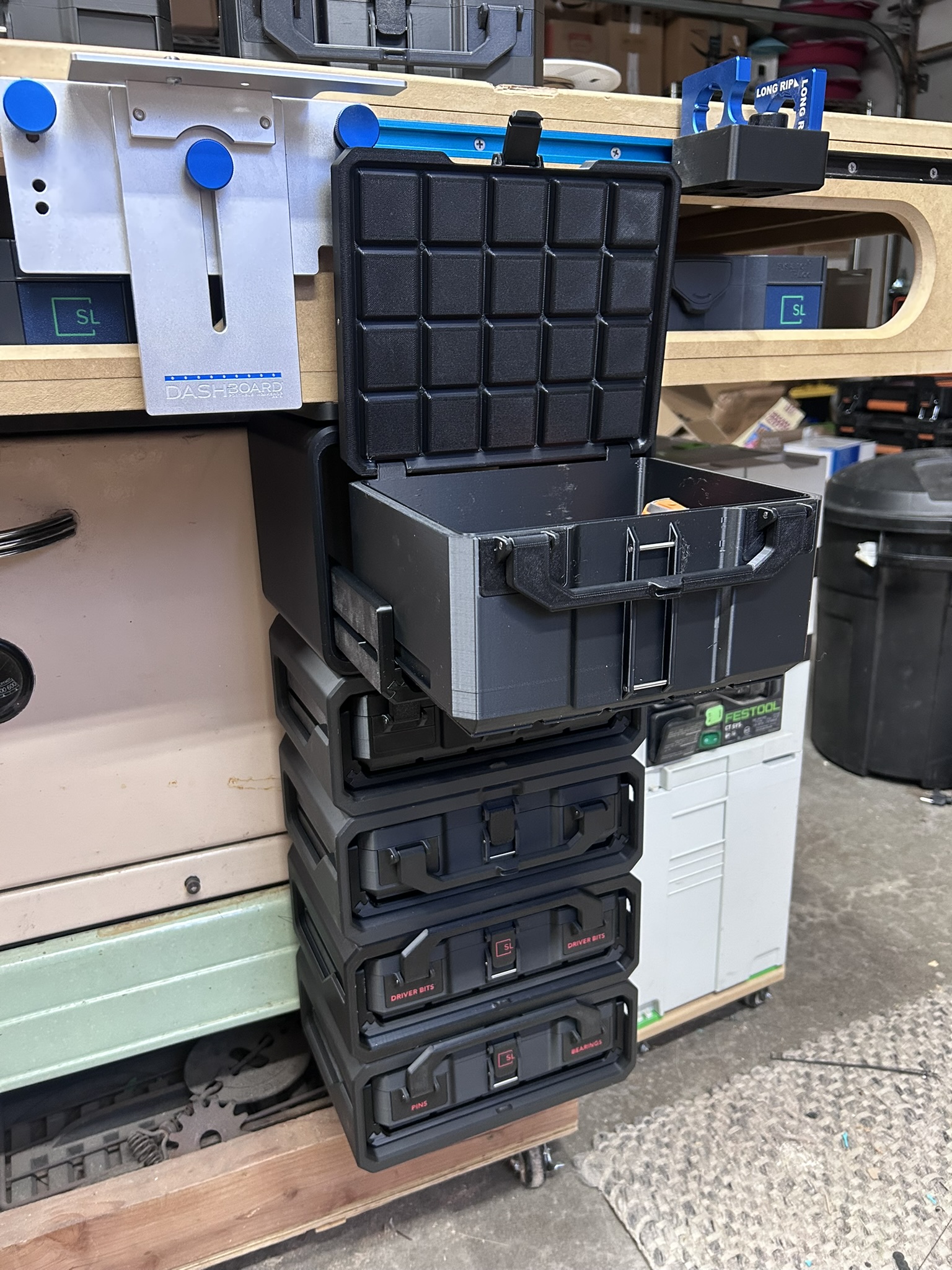 Miniatura 6 do modelo 3D Gridfinity Storage Box V2 [5x4]