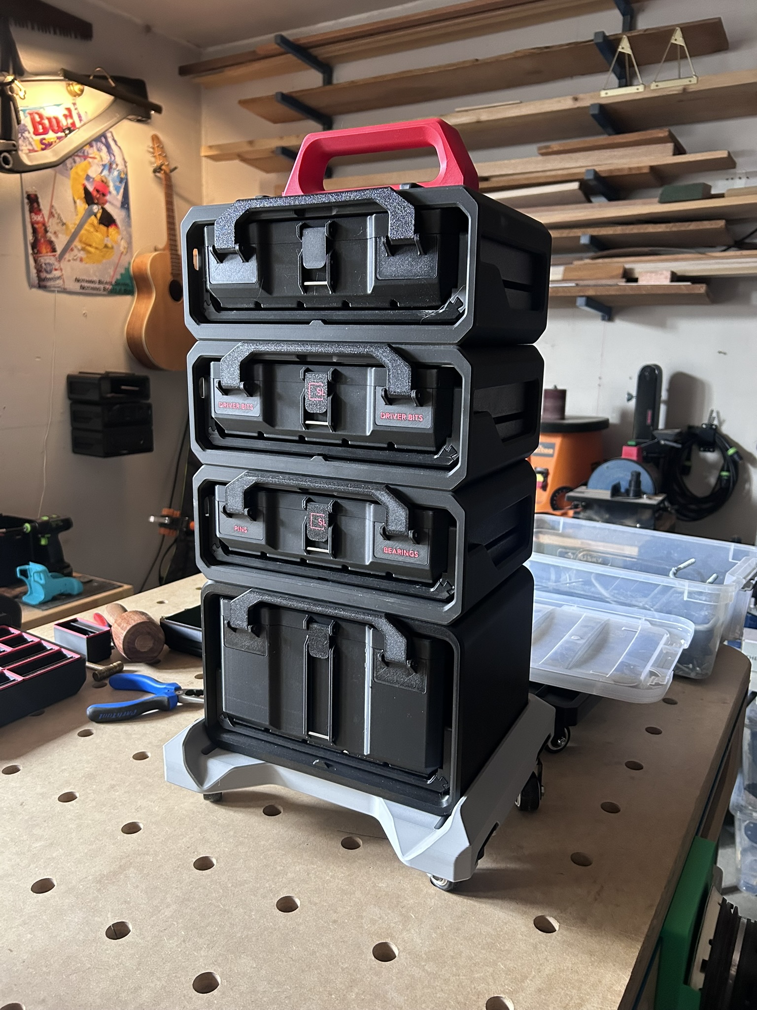 Miniatura 18 do modelo 3D Gridfinity Storage Box V2 [5x4]