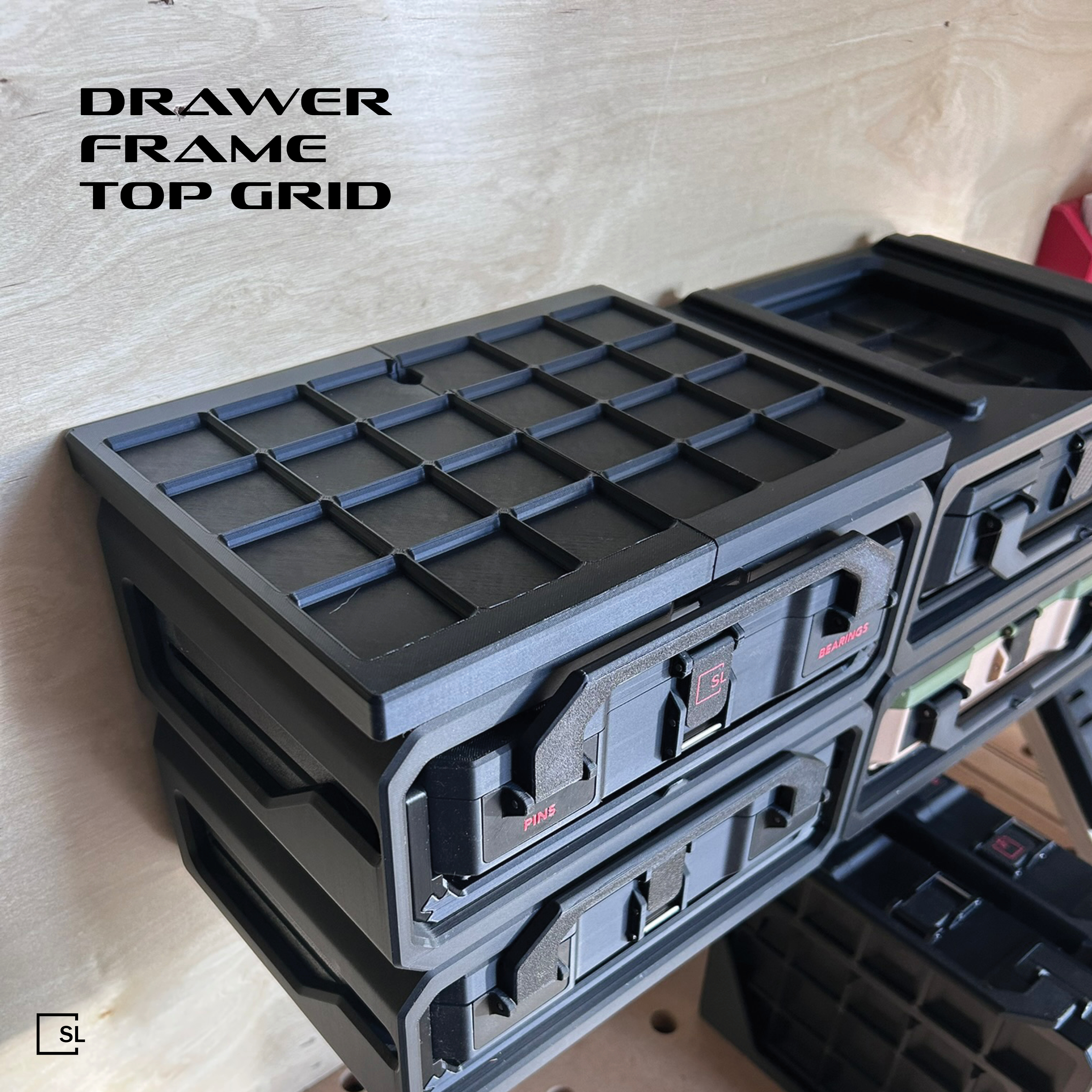 Miniatura 21 do modelo 3D Gridfinity Storage Box V2 [5x4]