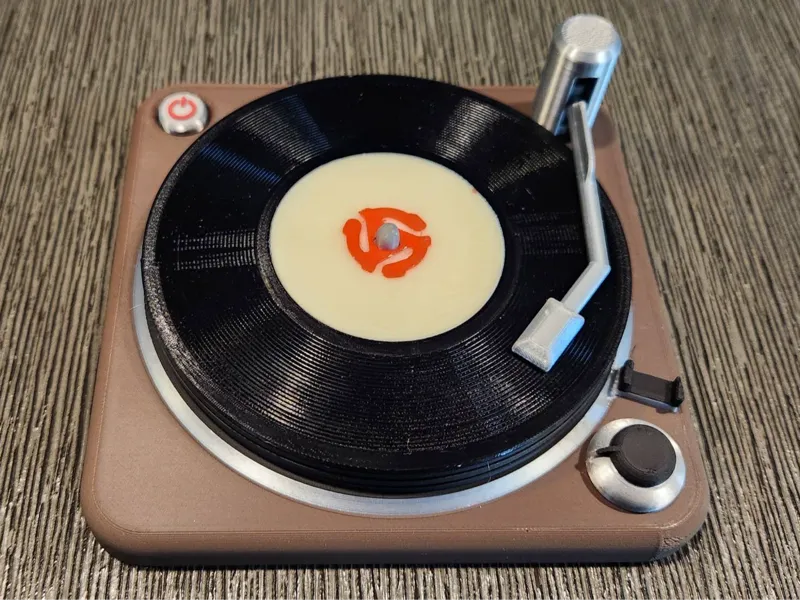 Record Coasters and Turntable Storage