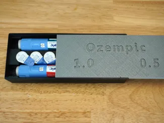 Ozempic Travel Case - Dual Pen & 8 Needle Storage