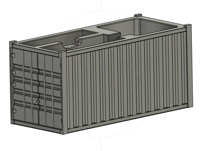 sea ​​container desk organizer