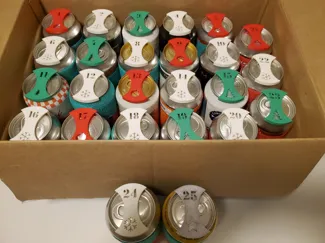 Advent Beer Calendar Can Toppers