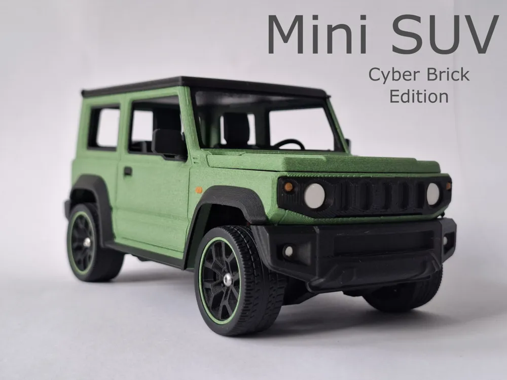 Mini SUV - CyberBrick RC - Free 3D Print Model - MakerWorld