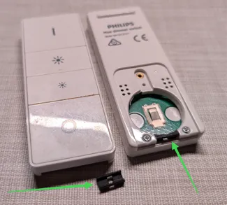 Philips Hue Dimmer Switch Battery sit Repair