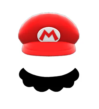 Mario Moustache (wearable)