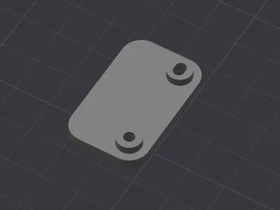 Base Plate For Bambu Lab A1 Mini Spool Holder