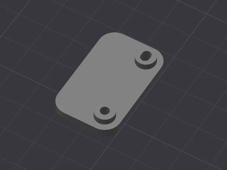 Base Plate For Bambu Lab A1 Mini Spool Holder 
