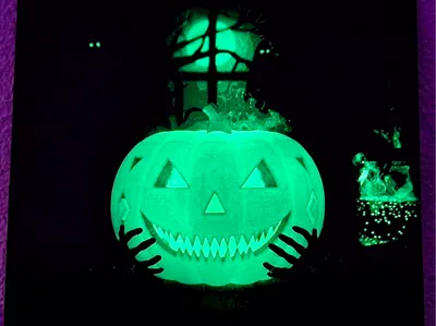 Halloween Pumpkin Glow Hueforge