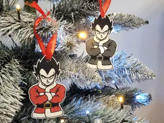 Dragon Ball – Vegeta Christmas Ornament