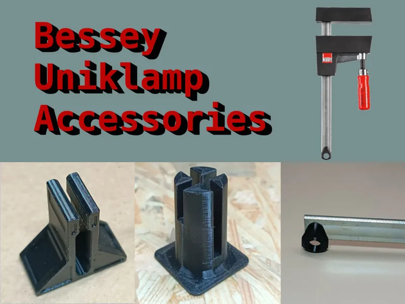 3 Accessories for Bessey UniKlamp Clamp