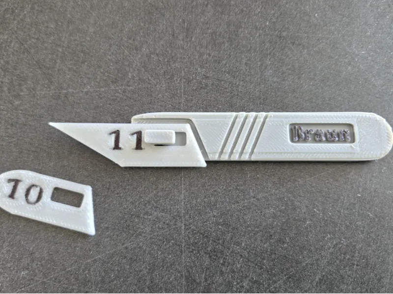 Scalpel toy - perfect for playing doctor