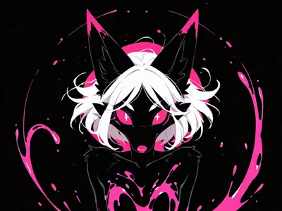 Pink Cat Hueforge