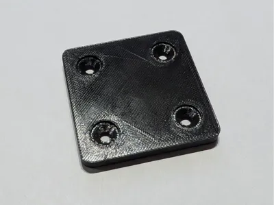 minimalist furniture foot 50 x 50 x 5mm